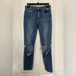 Joe’s Jeans Ripped Skinny Jeans - size W 27